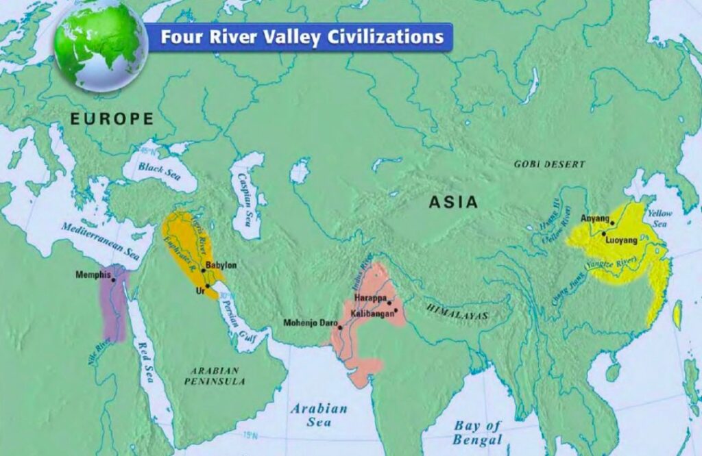 peradaban sungai dan lembah